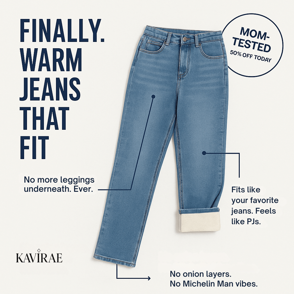 AirFleece™ Jeans - Kavirae