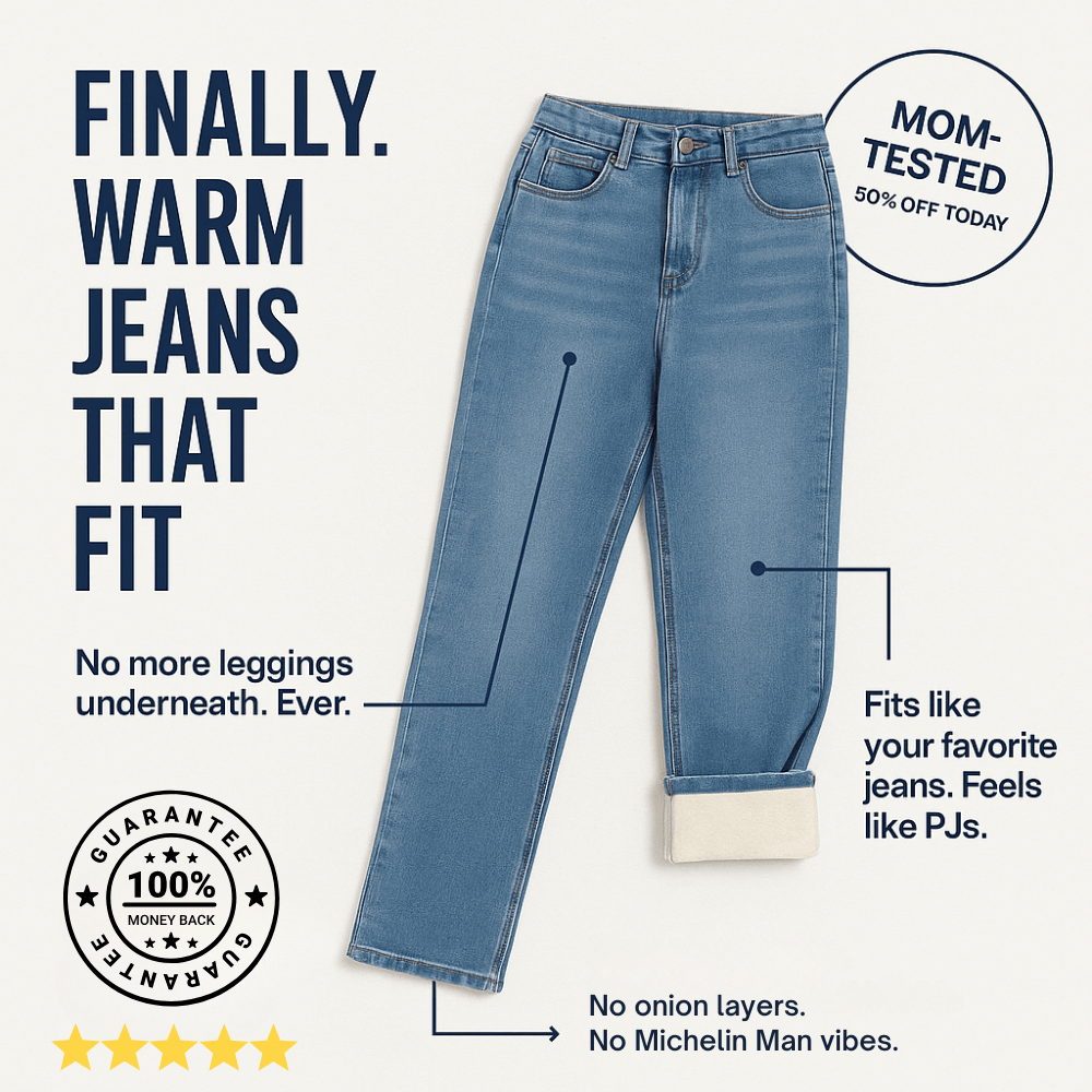 AirFleece™ Jeans - Kavirae